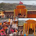 बद्रीनाथ यात्रा:- डोलियां पहुंची धाम, 40 कुंतल फूलों से सजाया गया मंदिर, बारिश के बीच देखें ये अद्भुत नजारा