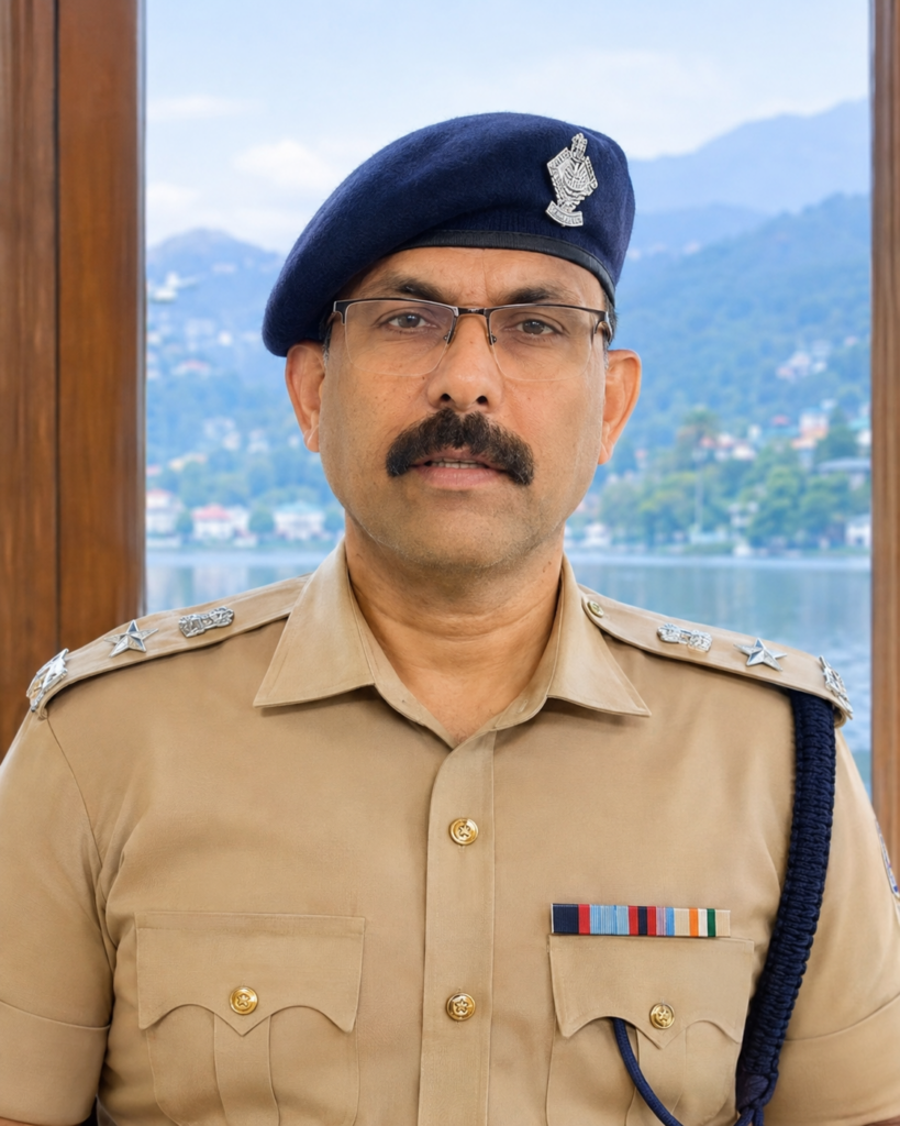 Officer Portrait by the Lakeside